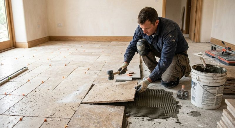 Stone Flooring Installation in Overland Park, KS