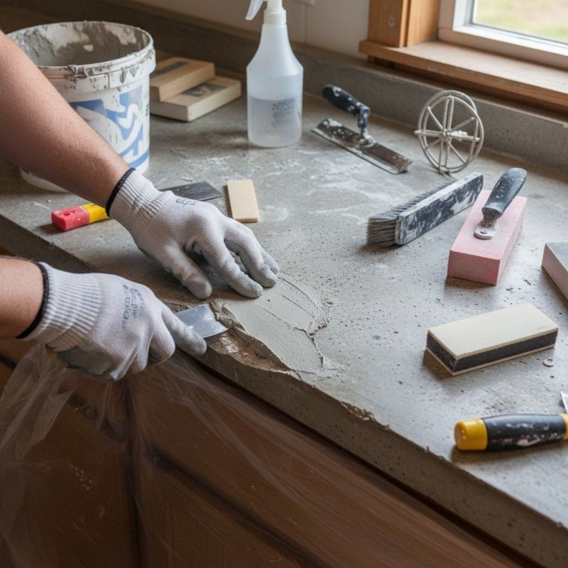 Tile Countertop Repair