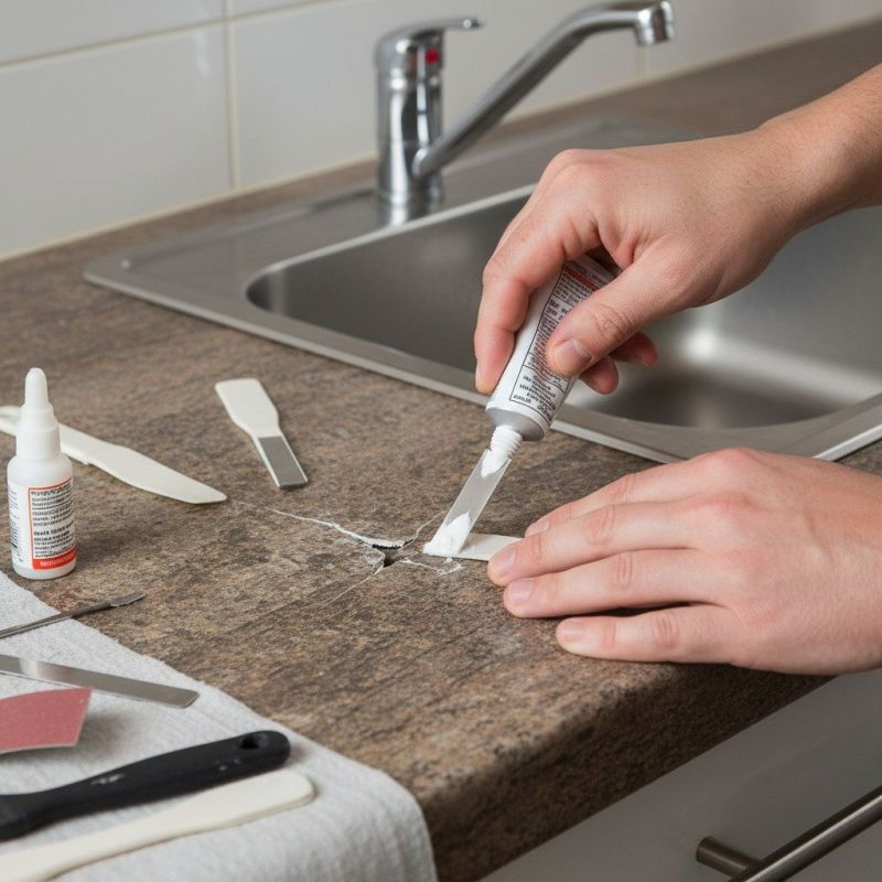 Tile Countertop Repair