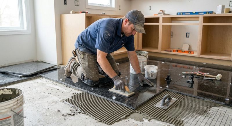 Granite Tiles Installation in Alpharetta, GA