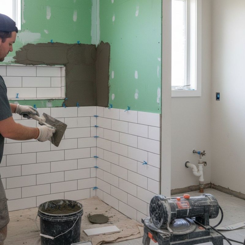 Tile Surround Installation in Littleton, CO